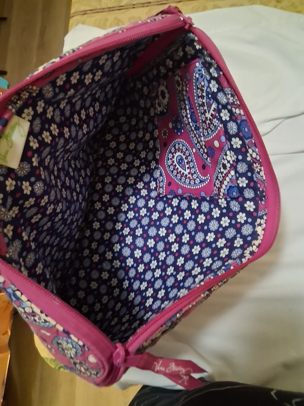 Vera Bradley Pink Paisley Quilted Tablet Sleeve